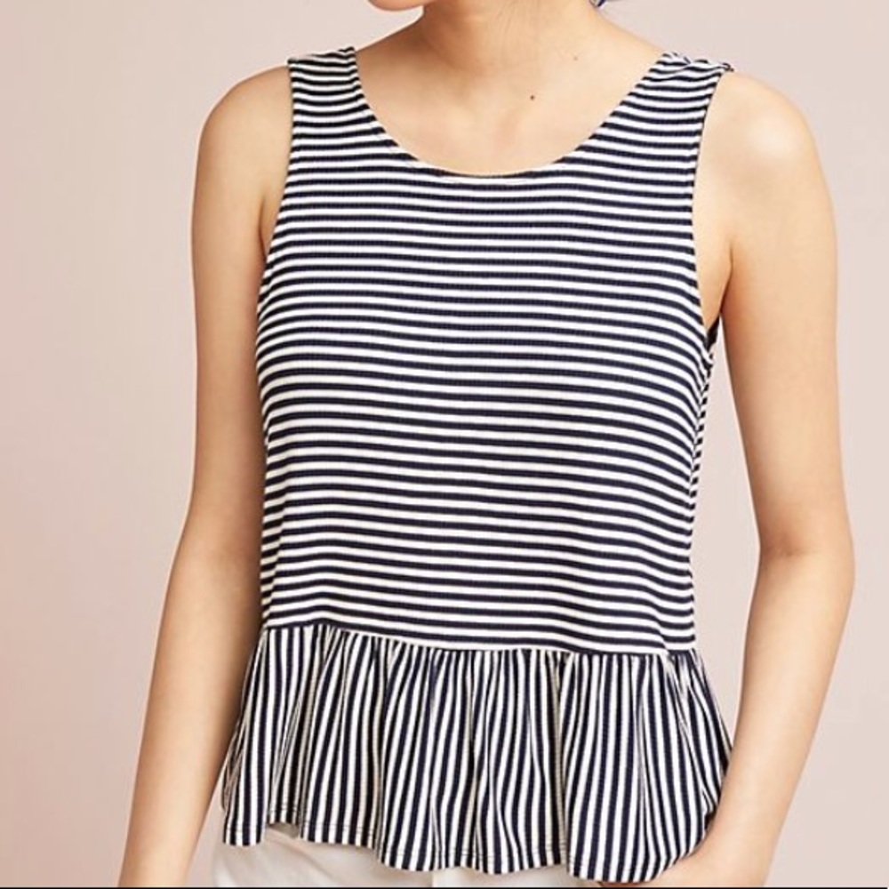 Anthropologie Bow Back Tank - Picture 2 of 4
